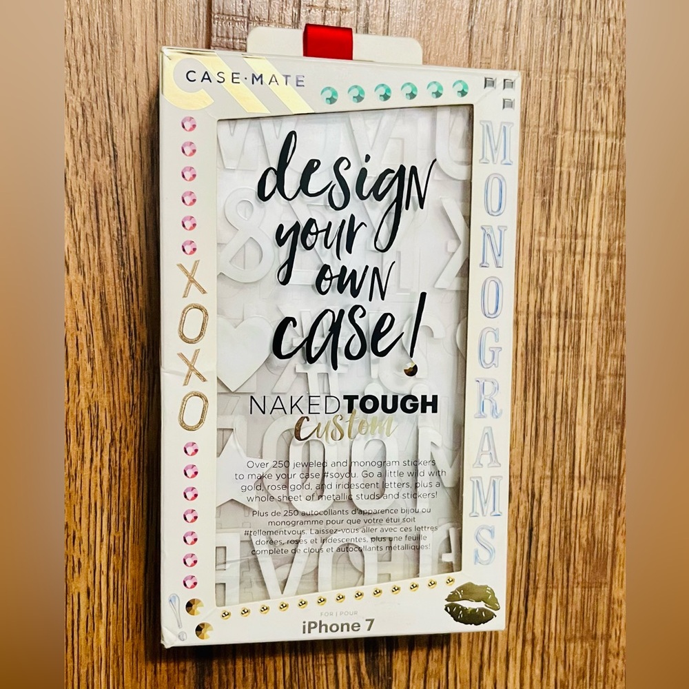 NWOT Case-Mate Naked Tough Custom iPhone Case - for iPhone